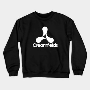 Creamfields - electronic dance music 90s collector white edition Crewneck Sweatshirt